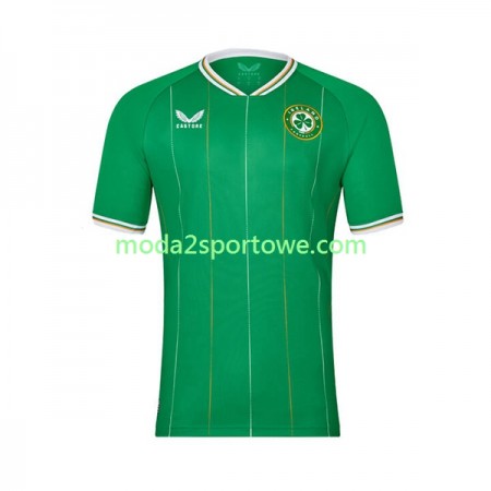 Koszulka Irlandia Domowe Stroje Piłkarskie 2023 Krótki Rękaw